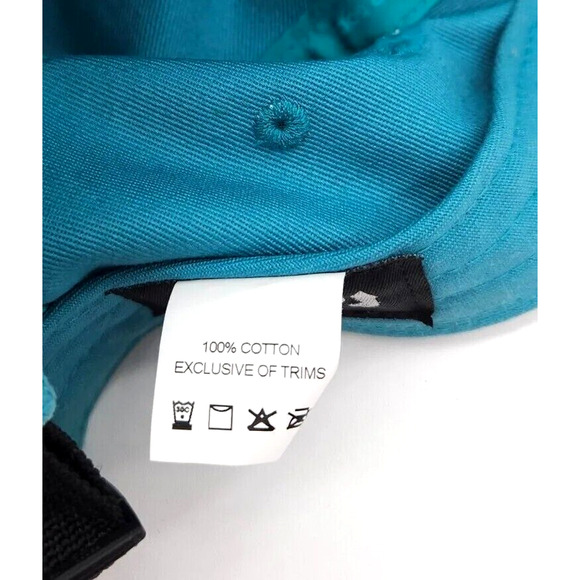 Cotopaxi Do Good 5 Panel Adjustable Hat Cap Outdoor Strap Teal Blue Adult Unisex - Picture 7 of 7